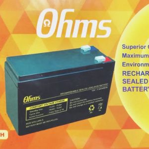 UPS Battery Ohm 12V 7.5AH